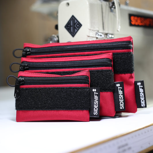 Organiser Pouches (3-Pack in Red)
