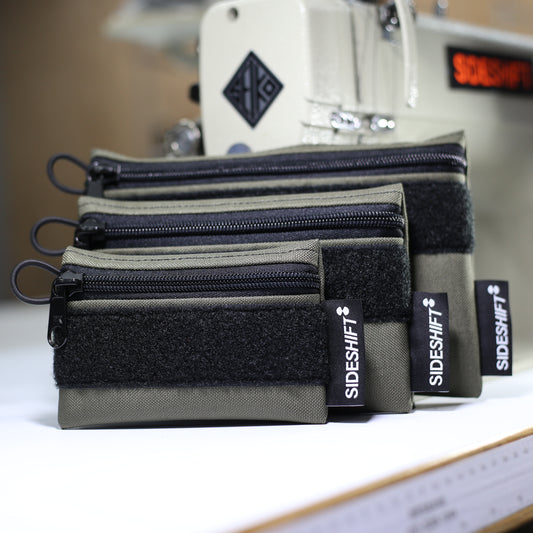 Organiser Pouches (3-Pack in Ranger Green)