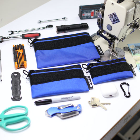Organiser Pouches (3-Pack in Royal Blue)
