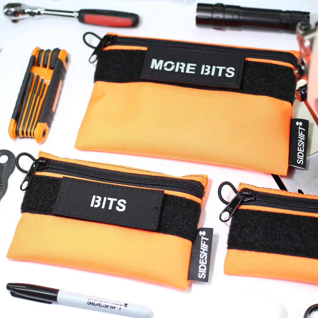 Organiser Pouches (3-Pack in Fluro Orange)