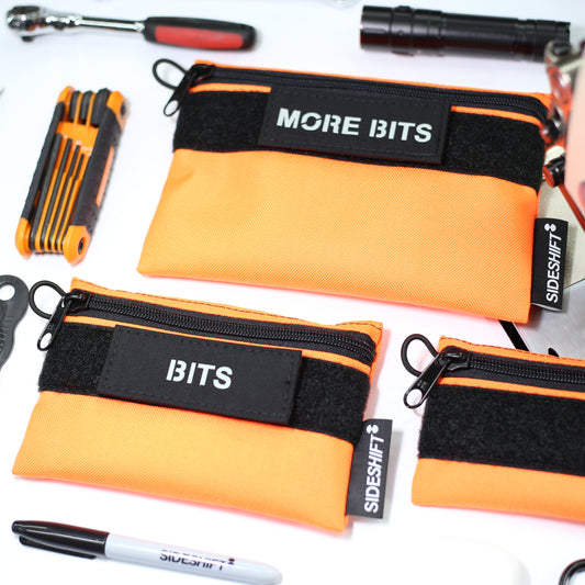 Organiser Pouches (3-Pack in Fluro Orange)