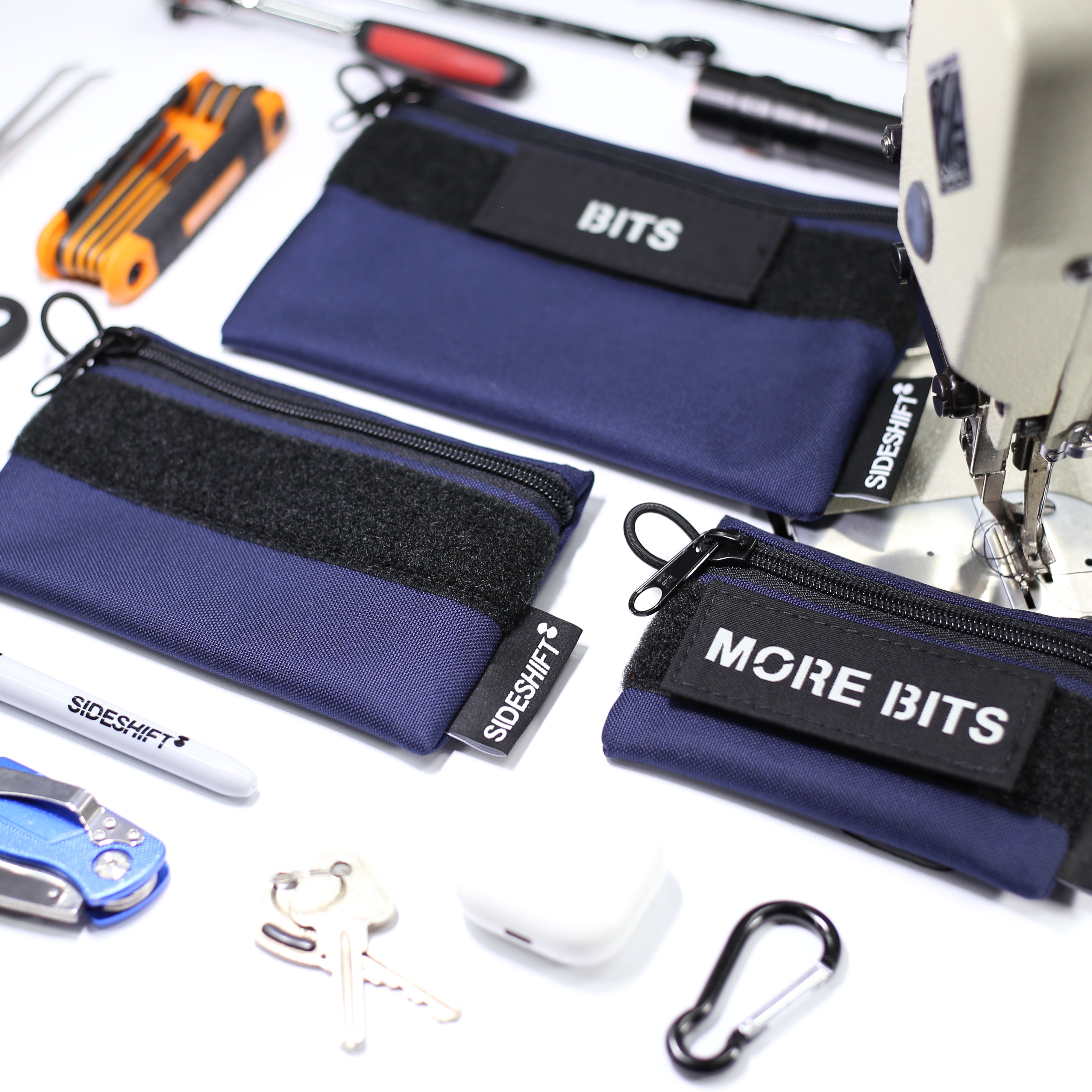 Organiser Pouches (3-Pack in Navy)