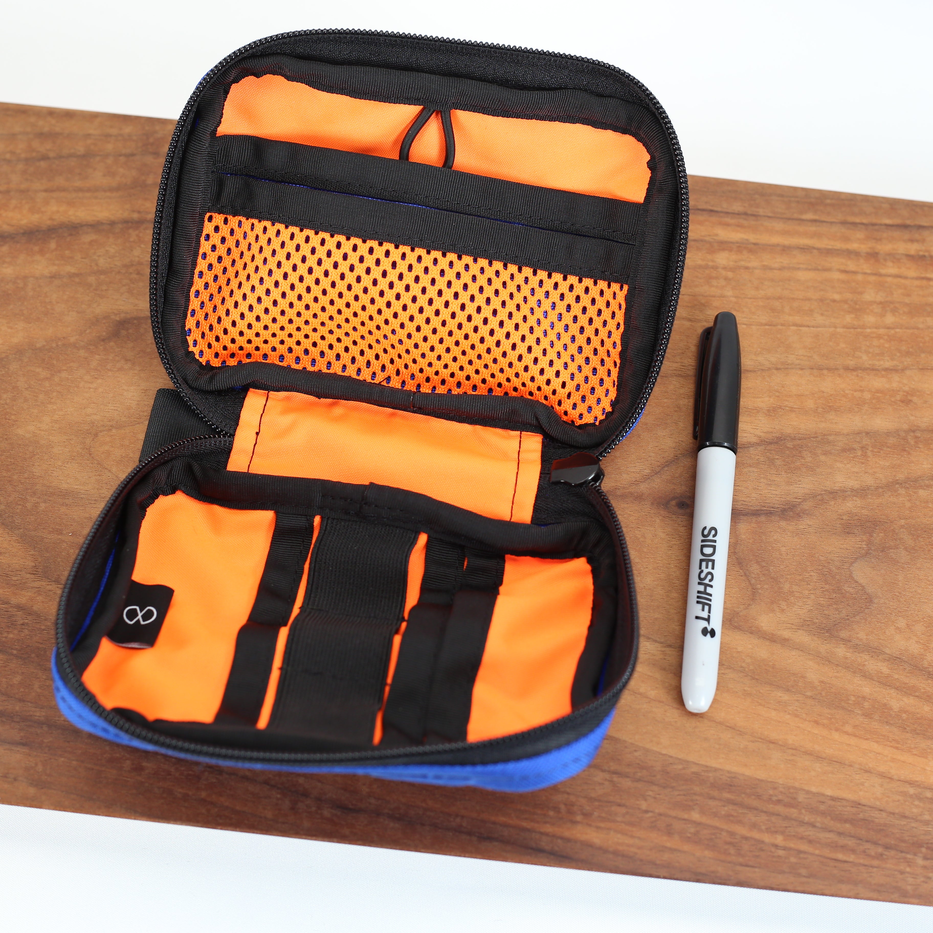 EDC Organiser - Blue/Orange