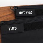 'This / Not This' Pouch Set