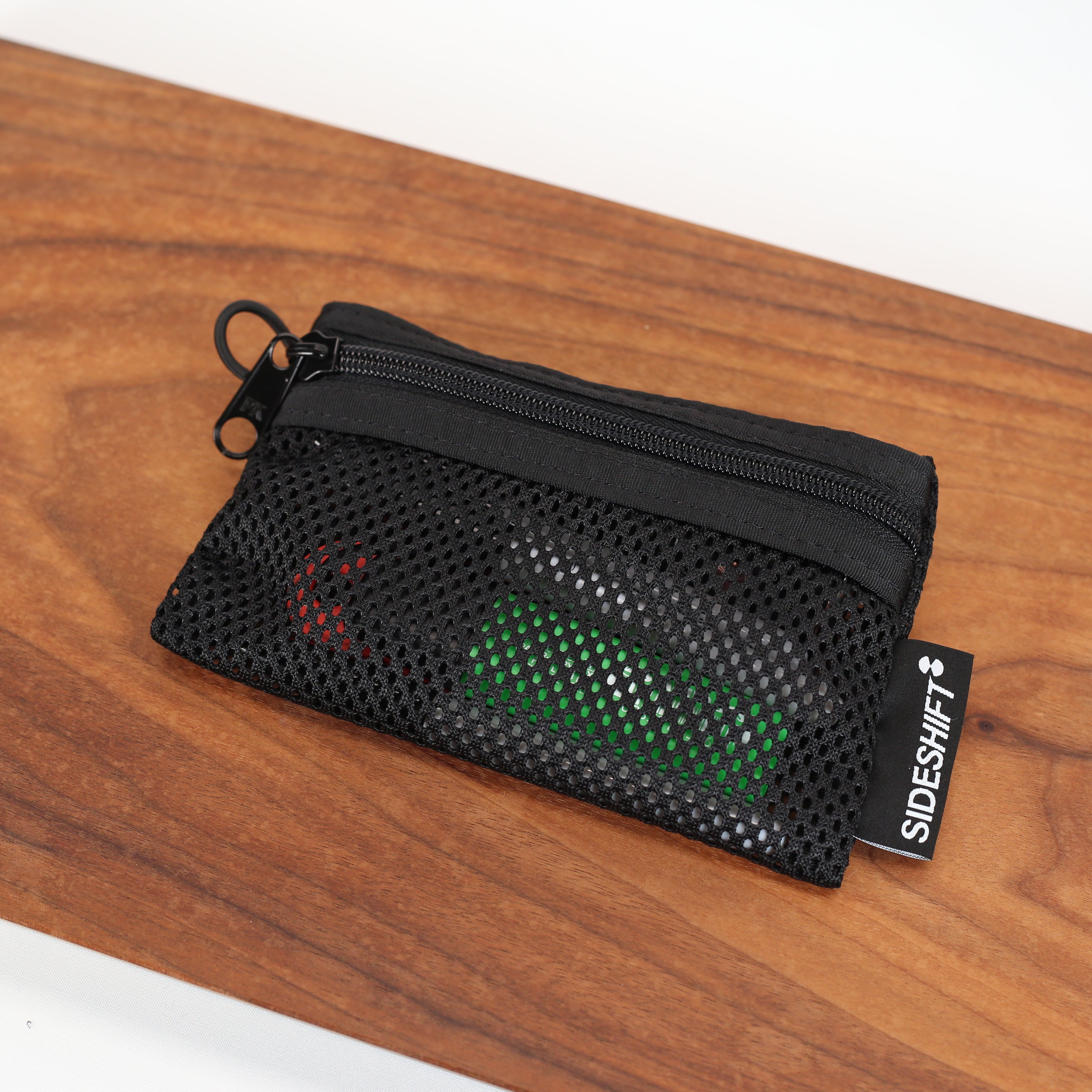 Clear Zip Pouch - Jet Black – SIDESHIFT