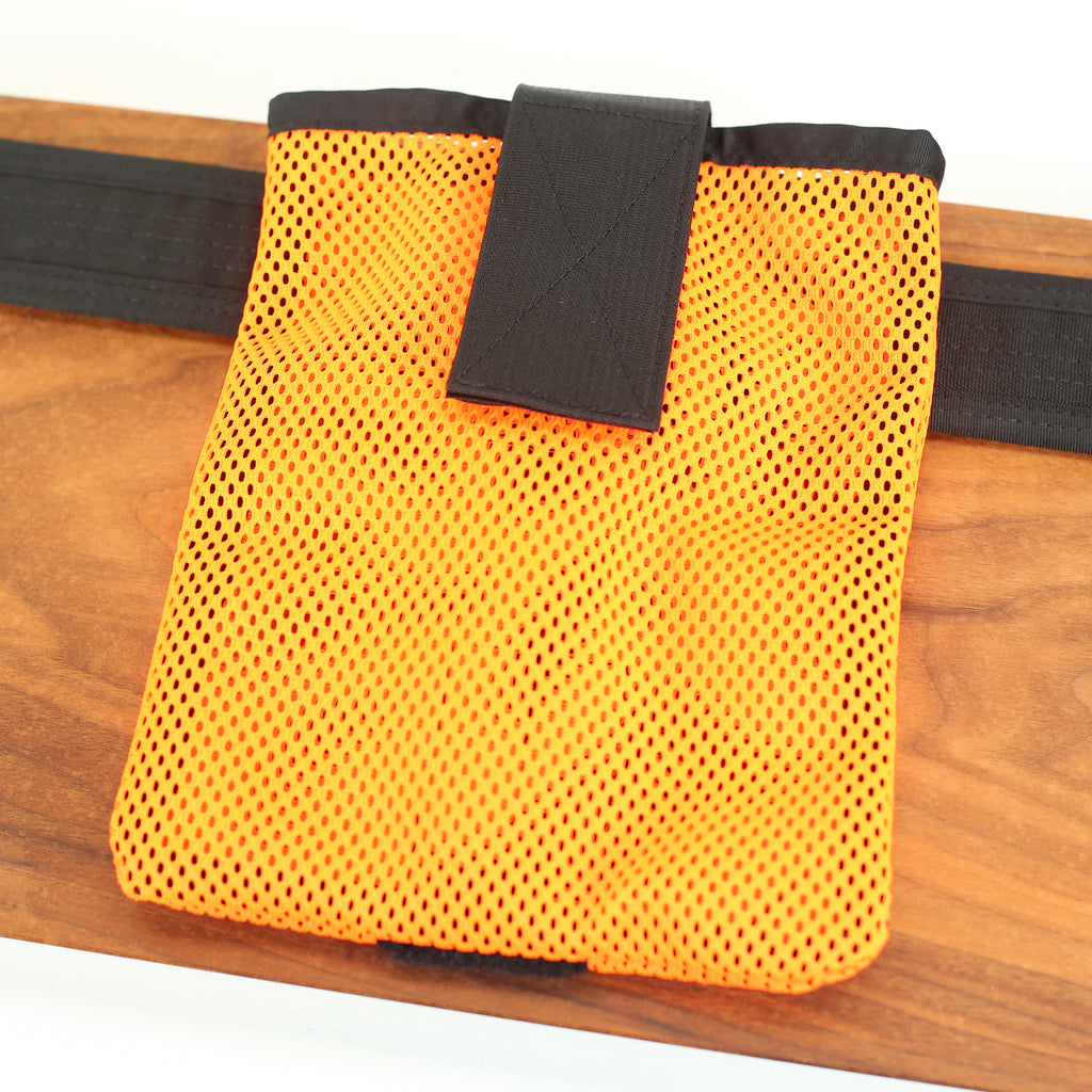 Spare Pocket in HD Mesh (Flo Orange)