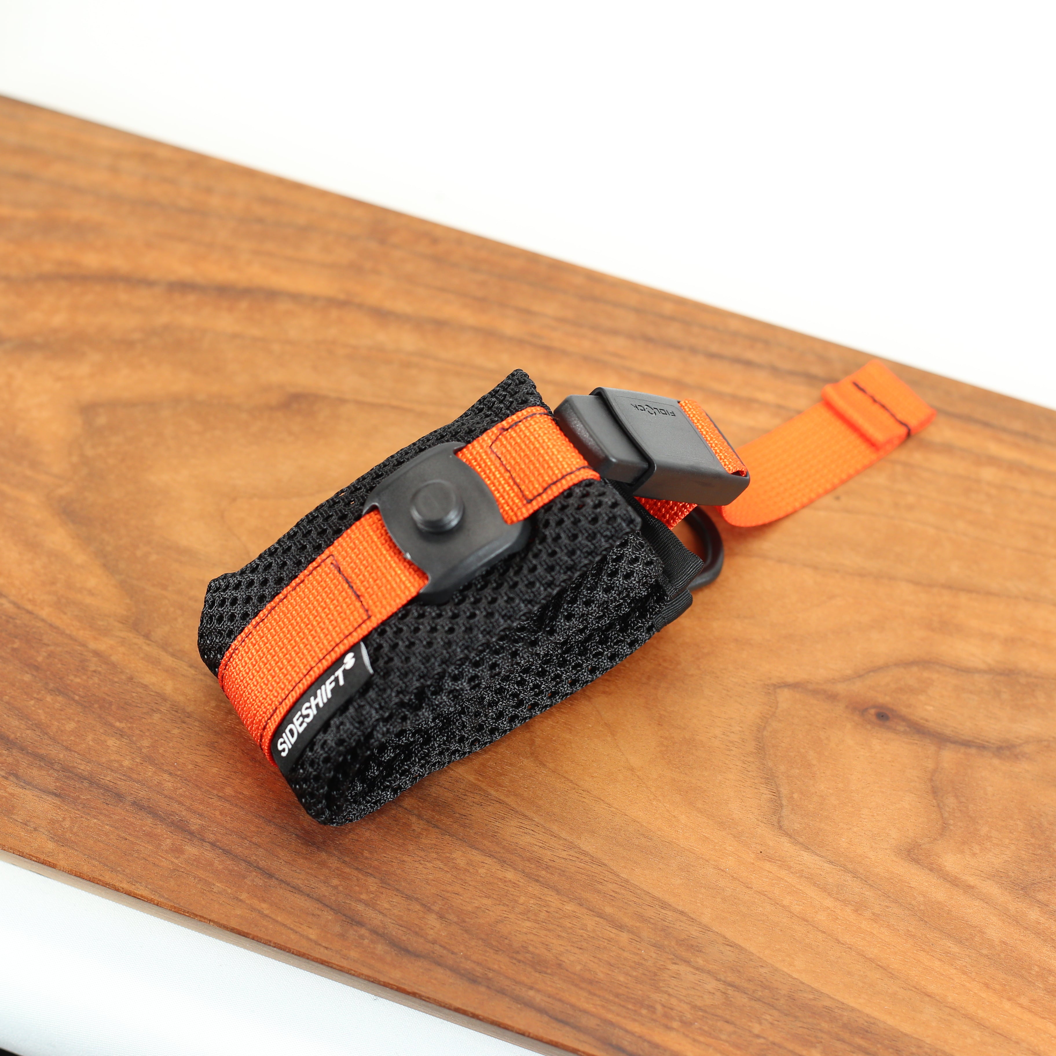 Magnetic Mesh Spare Pocket in Antec Orange