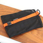 Magnetic Mesh Spare Pocket in Antec Orange