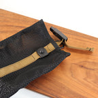 Magnetic Mesh Spare Pocket in Coyote