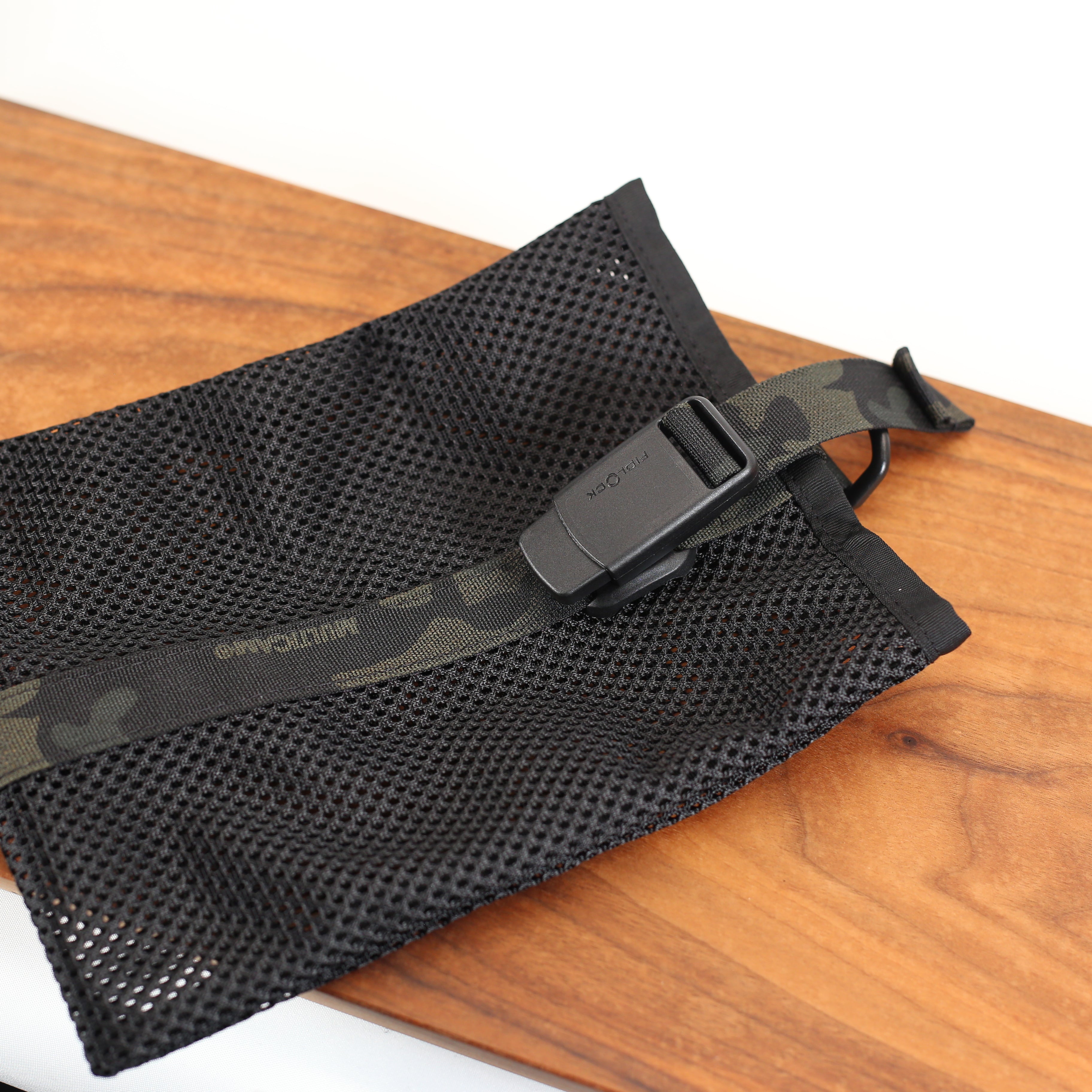 Magnetic Mesh Spare Pocket in MultiCam Black