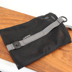 Magnetic Mesh Spare Pocket in Wolf Grey