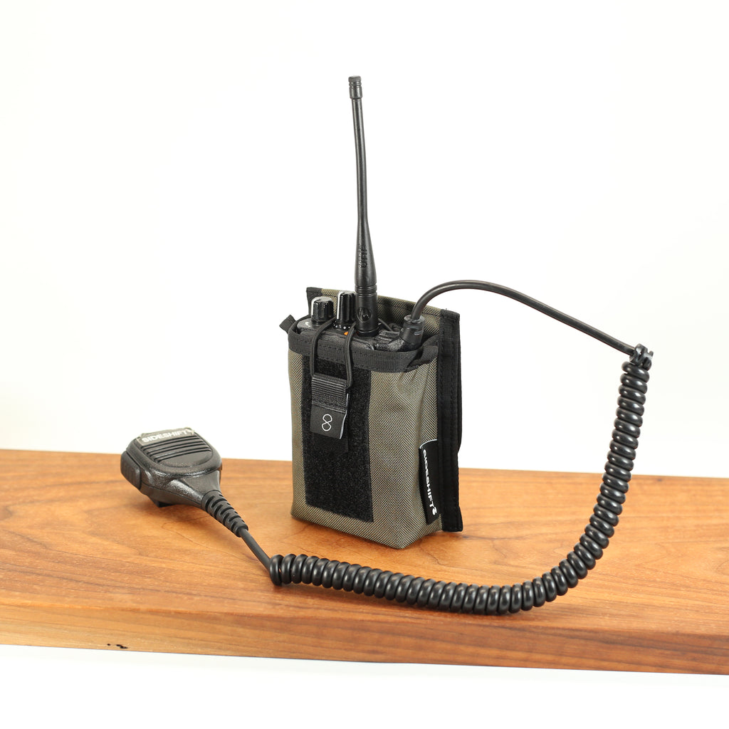 GP2 Radio Pouch in Ranger Green
