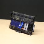 Clear Zip Pouch - MultiCam Black x Orange