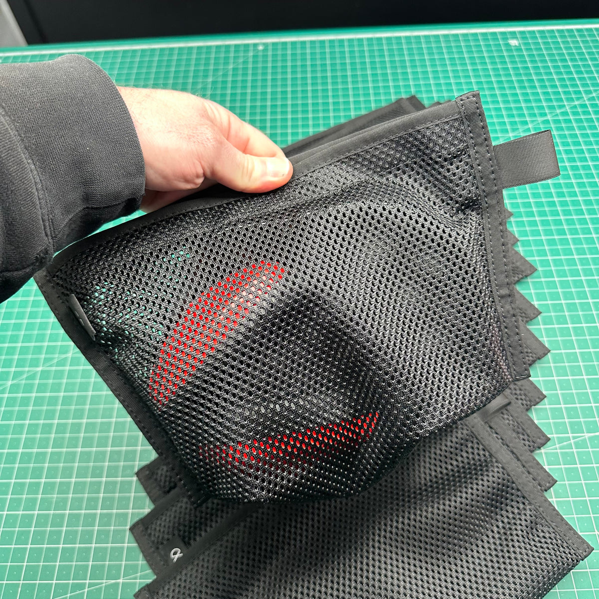 Mesh Stash Bag Black