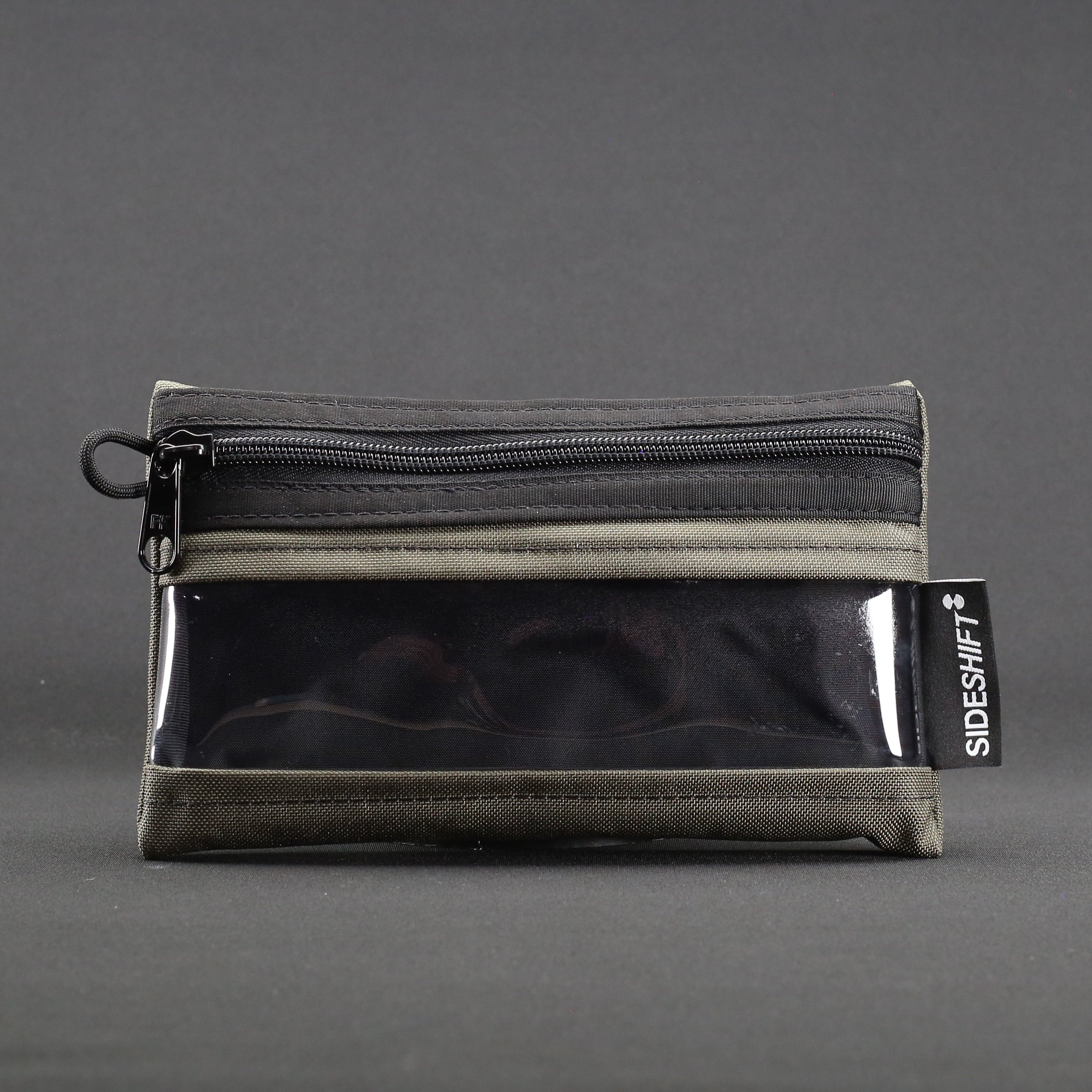 Clear Zip Pouch - Ranger x Black