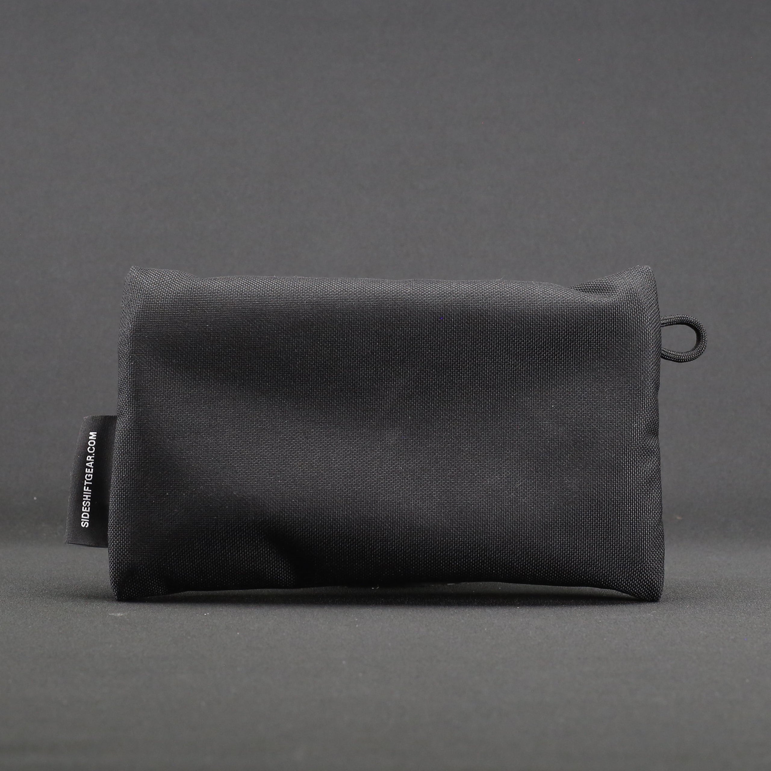 Clear Zip Pouch - Black x Fluro Yellow
