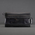 Clear Zip Pouch - Jet Black