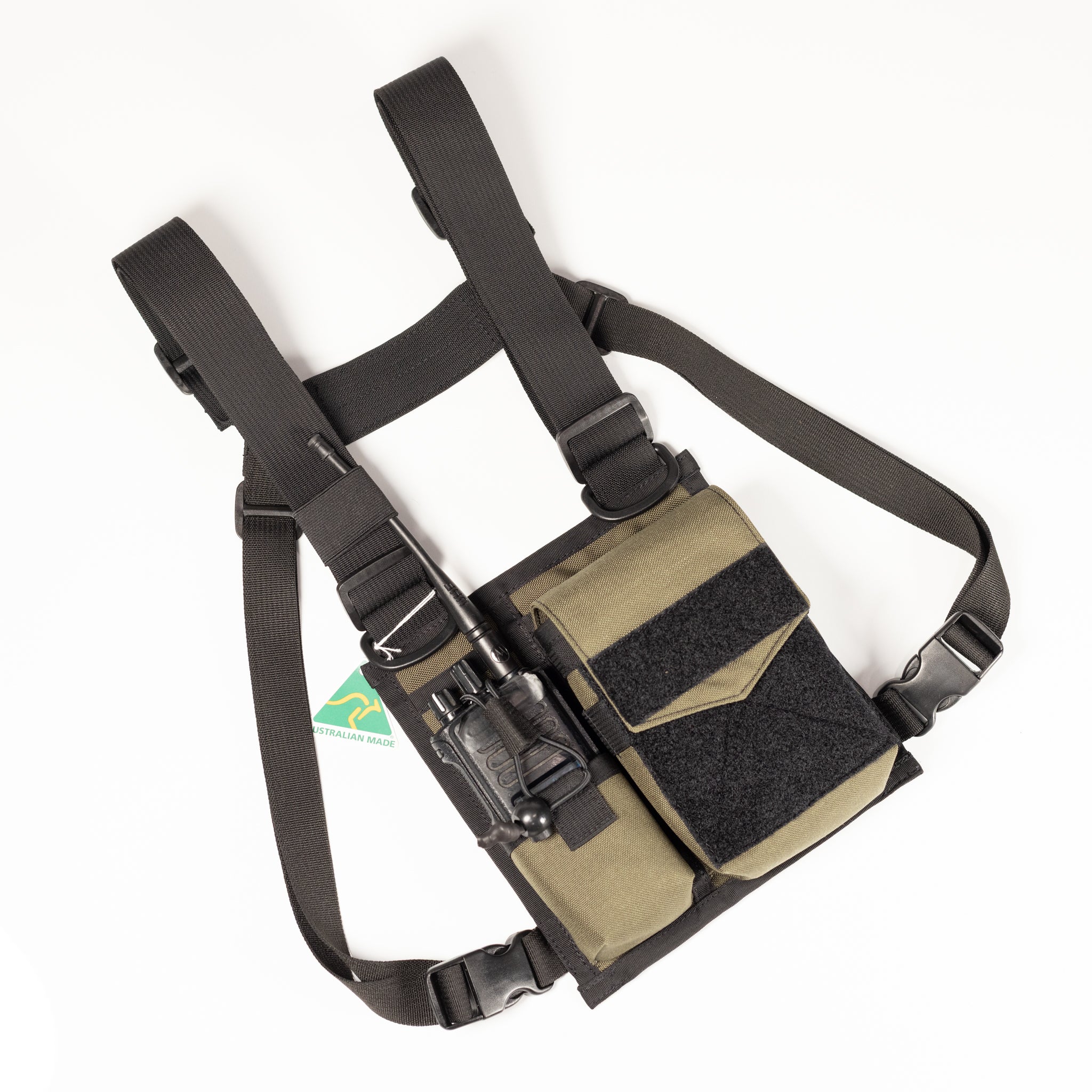 Chest Rig Type 4 (Black/Ranger Green)
