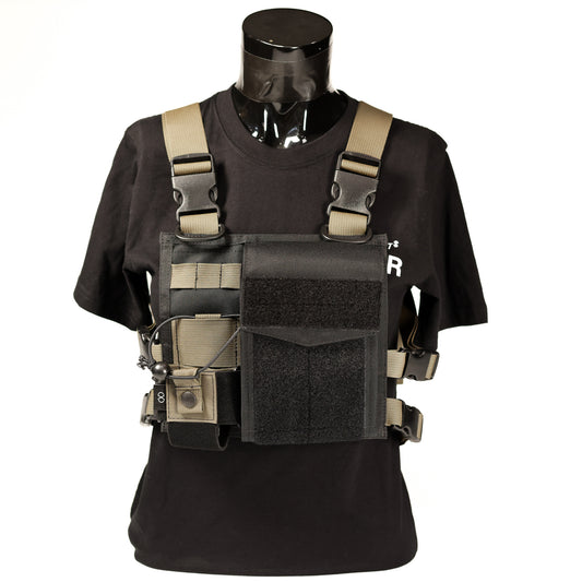 Chest Rig Type 2 (BLACK/KHAKI)