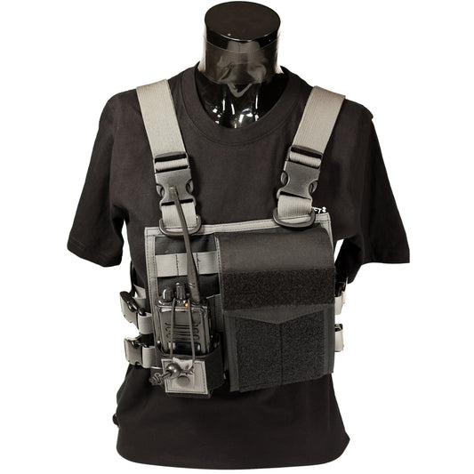 Chest Rig Type 2 (BLACK/WOLF GREY)
