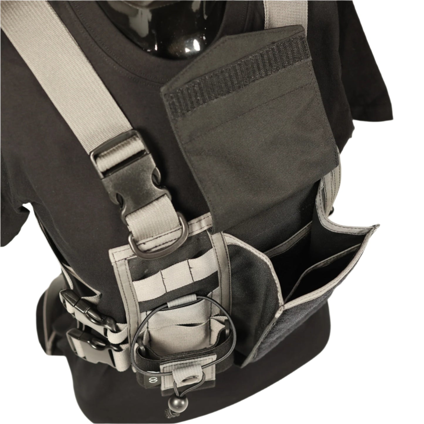 Chest Rig Type 2 (BLACK/WOLF GREY)
