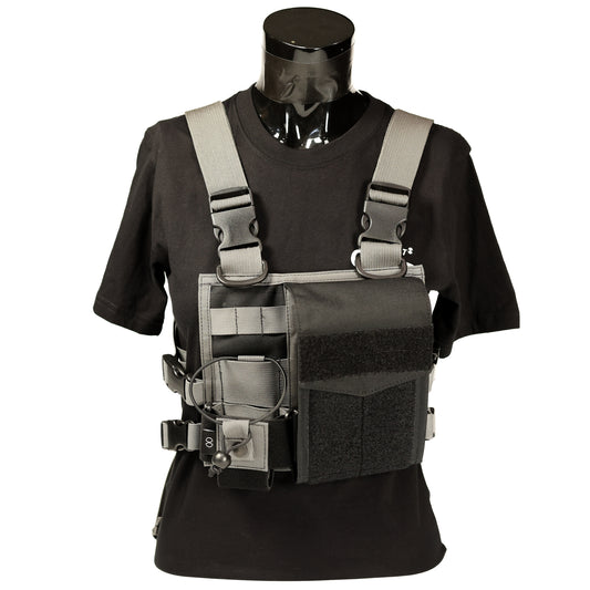 Chest Rig Type 2 (BLACK/WOLF GREY)