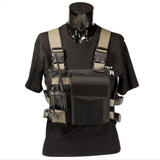 Chest Rig Type 2 (BLACK/KHAKI)