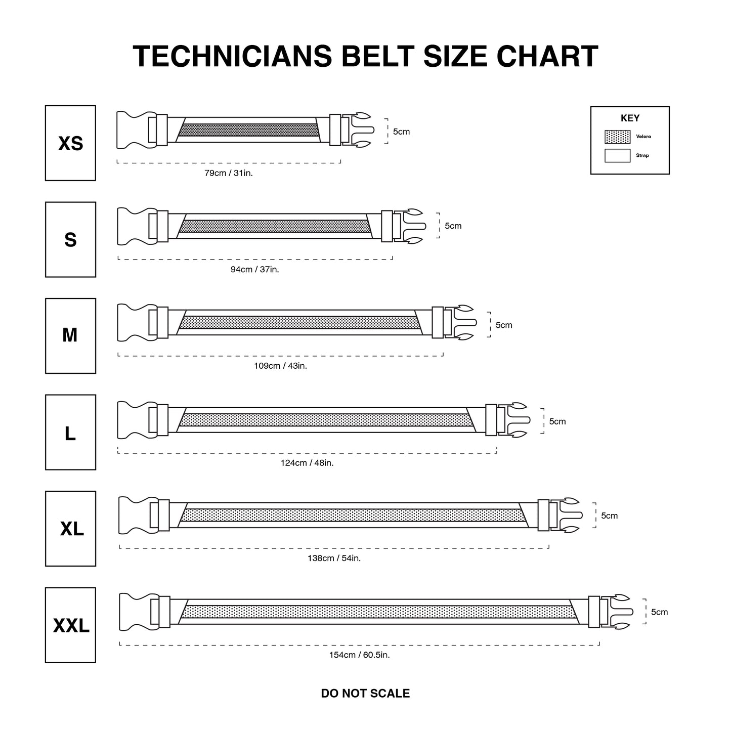 50mm Quick-Release Technicians Belt