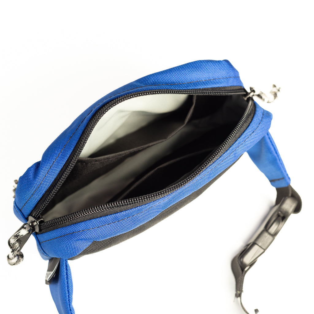 Waist Pack (Royal Blue/Light grey/Black)