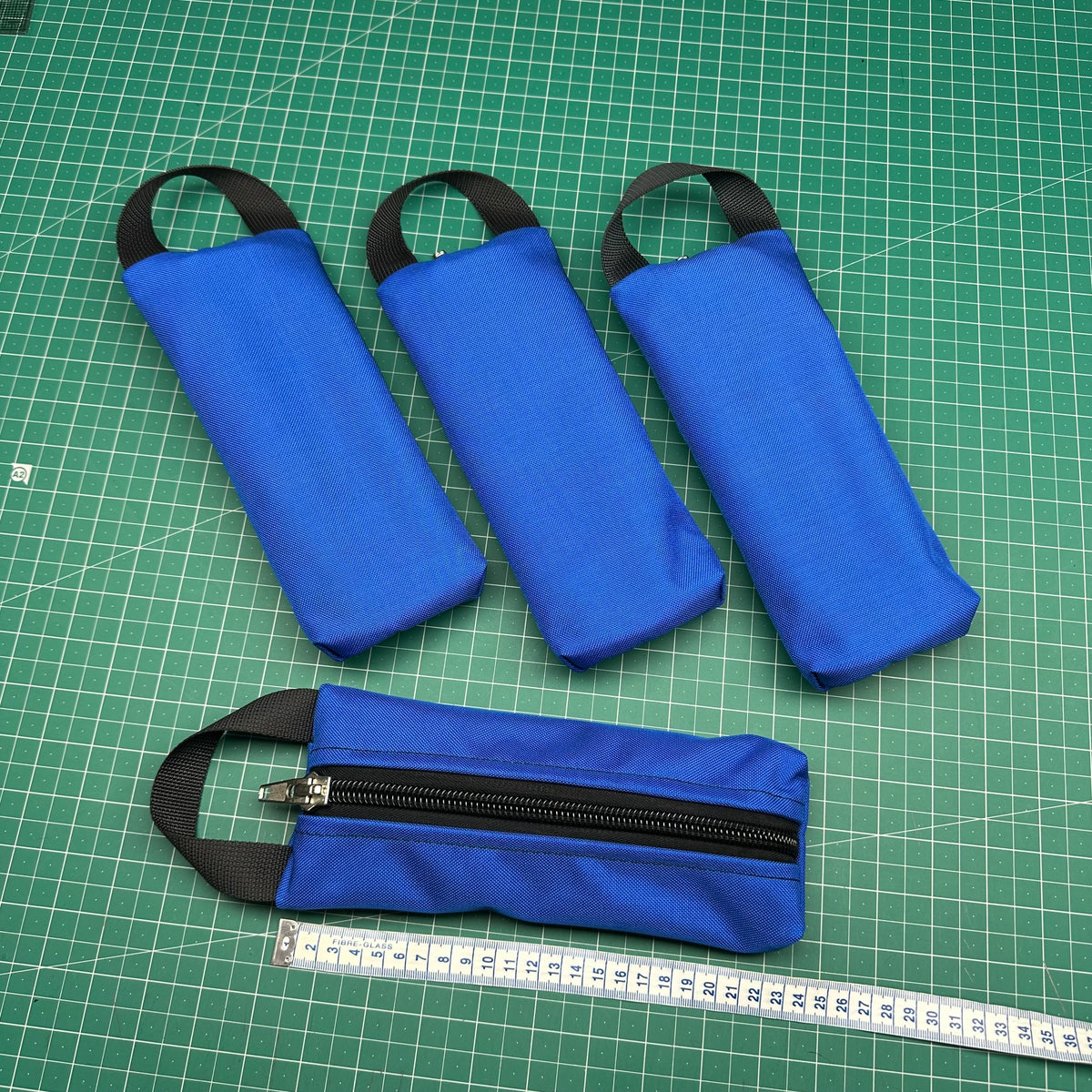 Grab Pouch - Medium Blue Locking Zip