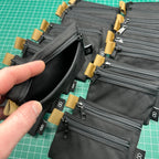 Zip Wallet Black Coyote