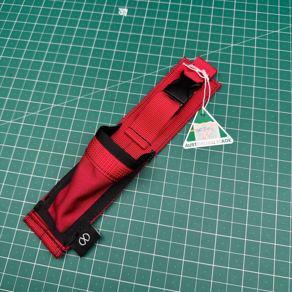 Cutters Pouch Black Red SCP01