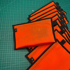 Mesh Stash Bag Fluro Orange