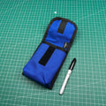 Belt Pouch Blue Black SBP09