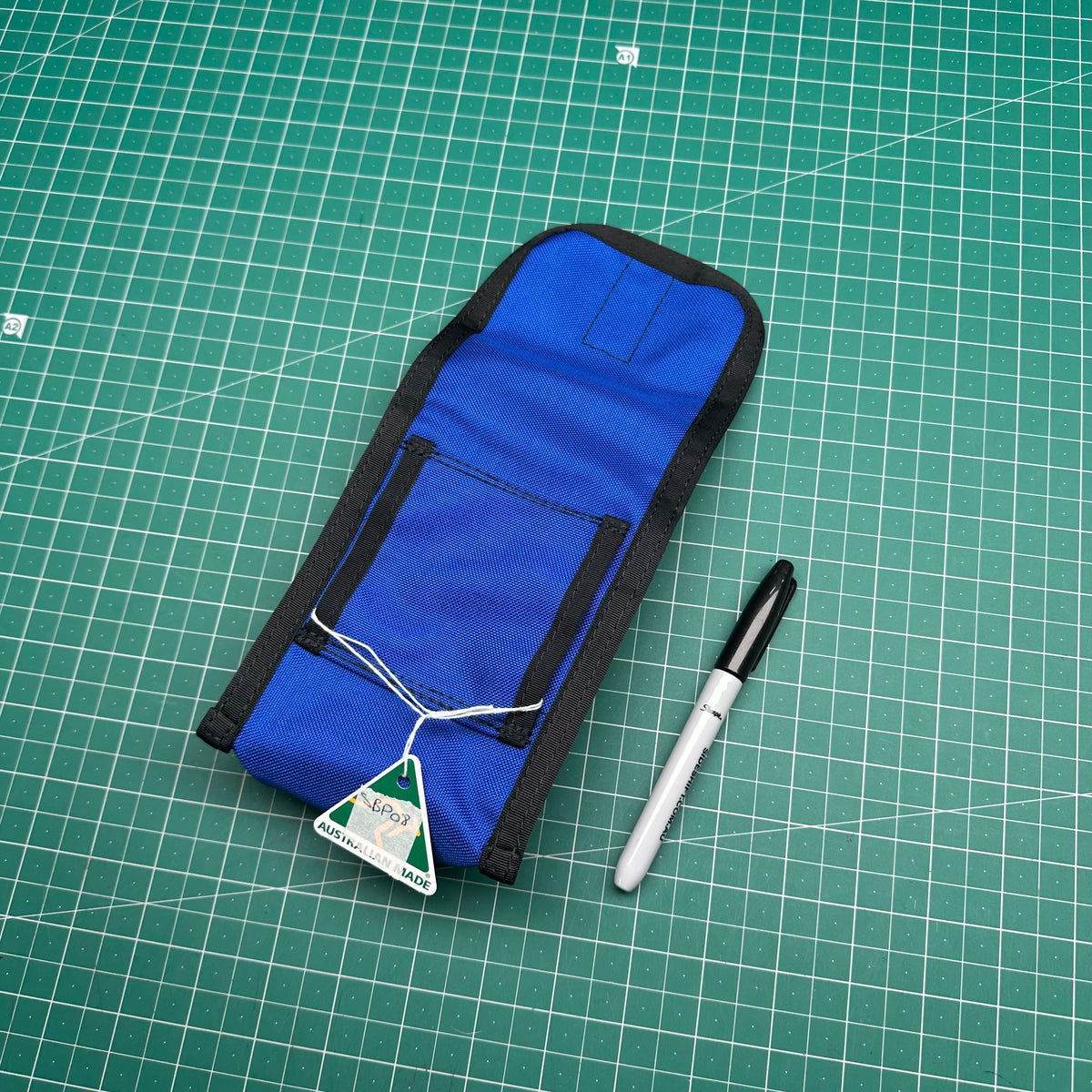Belt Pouch Blue Black SBP08
