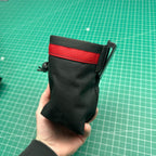 Site Pocket Mini Black Red