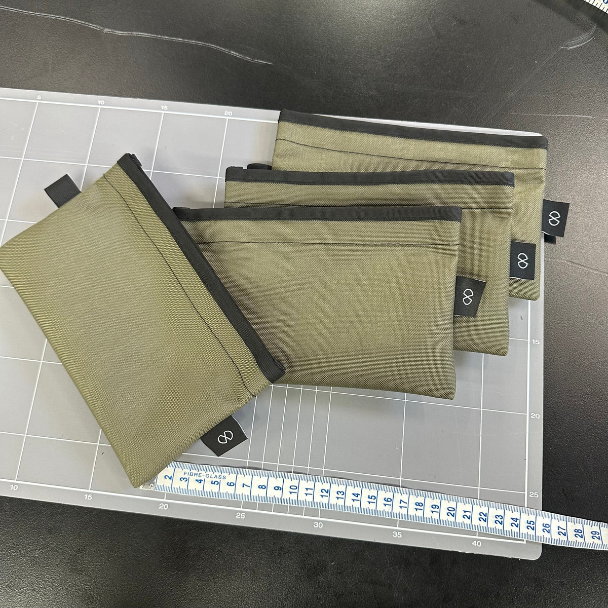 Flat Organiser Pouch Ranger Green