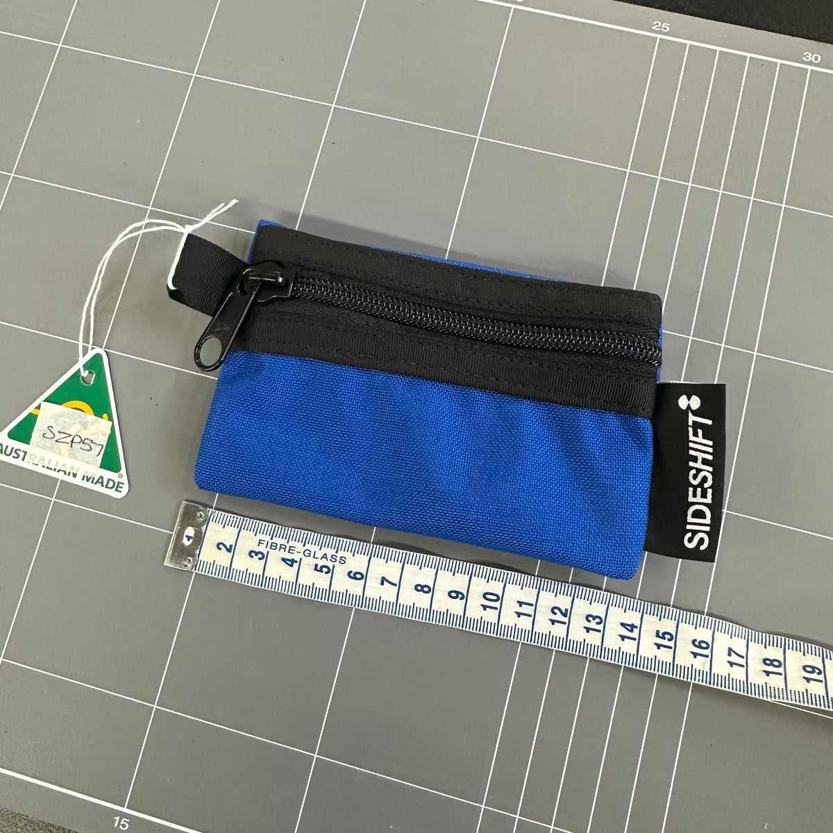 Pocket Zip Pouch SZP57 Blue