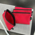 Flat Organiser Pouch Red