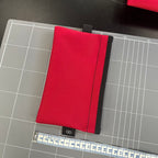 Flat Organiser Pouch Red
