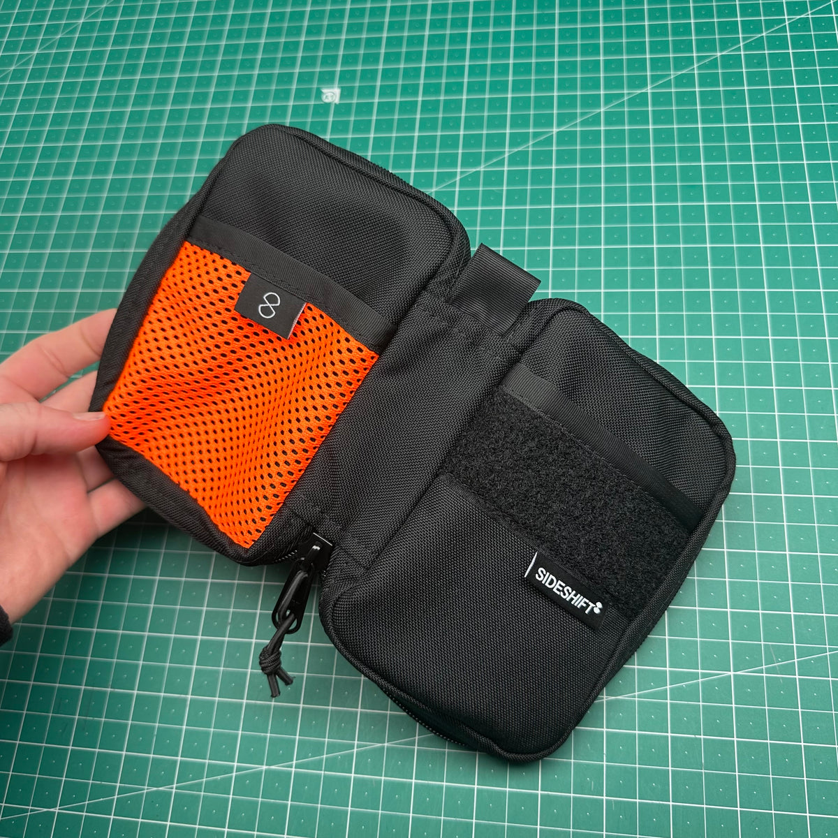 EDC Organiser Black Orange