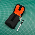 Belt Pouch Black Orange SBP17