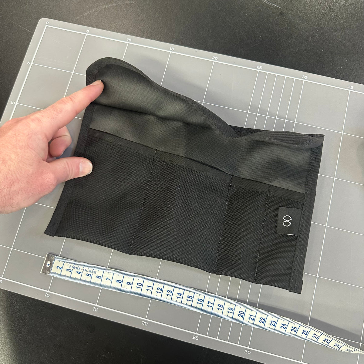 Mini Tool Roll Black