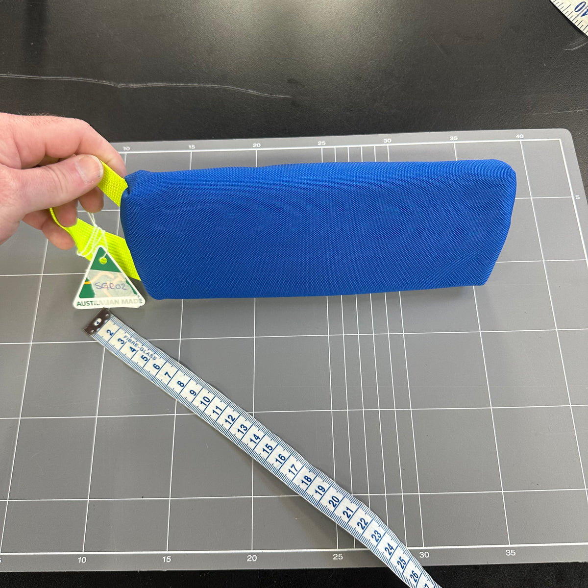 Grab Pouch Blue Yellow Sample SGP02