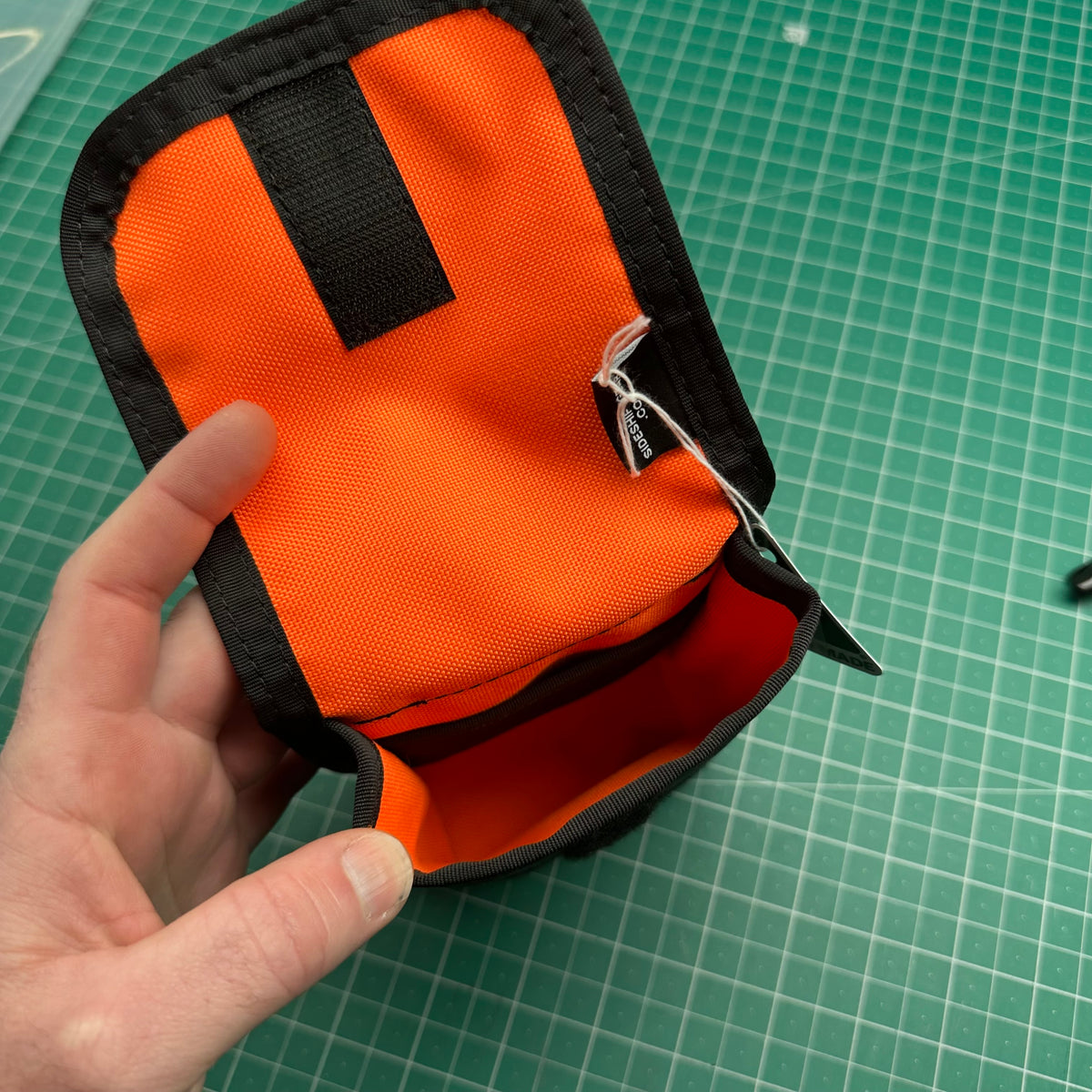 Belt Pouch Black Orange SBP17