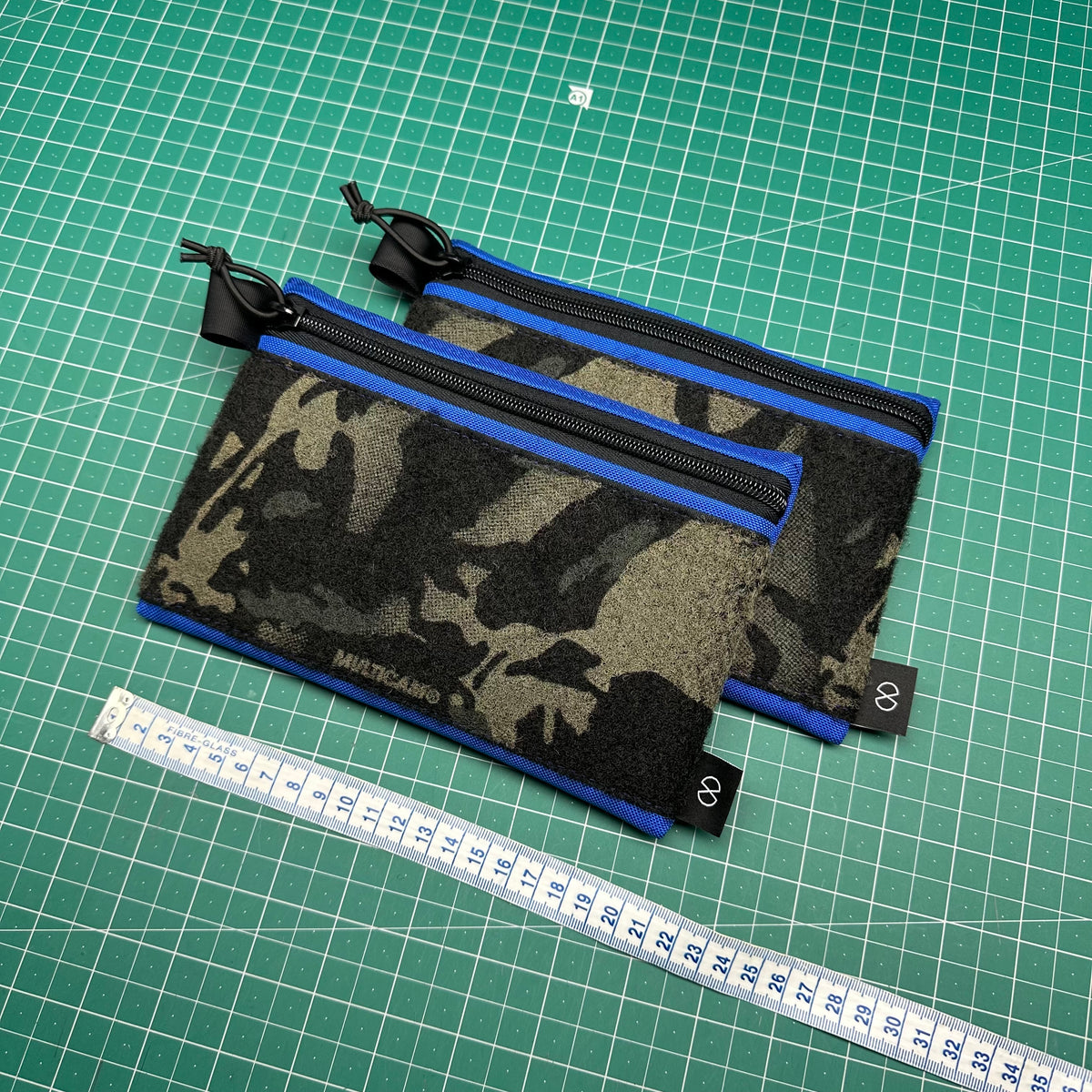 Zip Pouch Blue x MCB