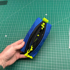 4 Pce EDC Pouch Set Blue Yellow