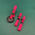 Tape Holder Fluro Pink