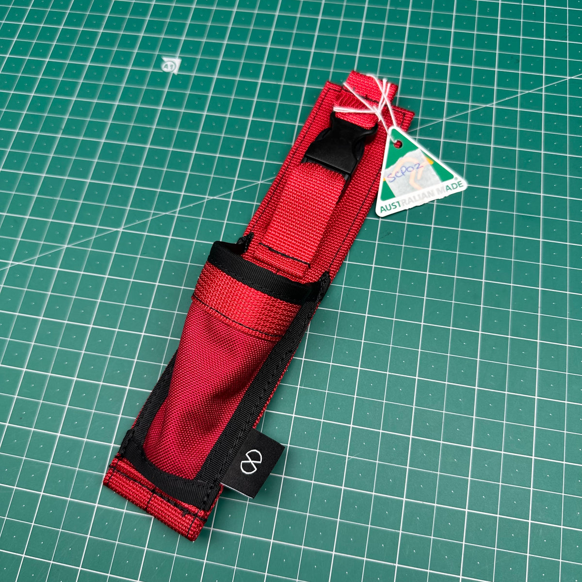 Cutters Pouch Black Red SCP02