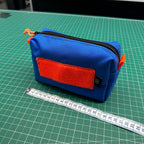 Small Gear Pouch Blue Orange STZP08
